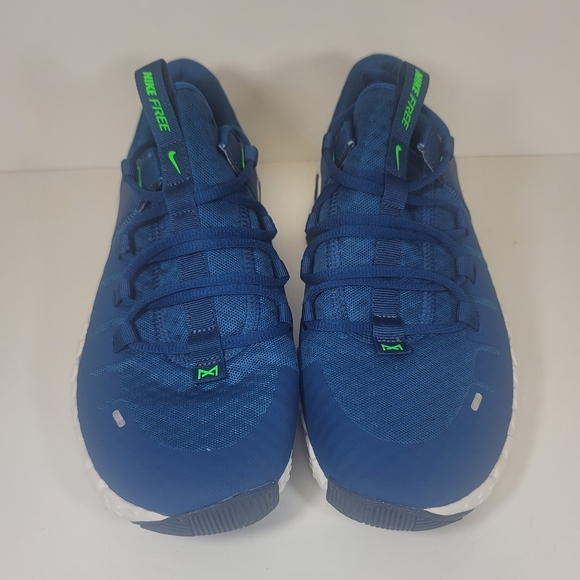 Nike Free Metcon 5 Court Blue Mens Size 9.5 Training Shoes DV3949-401 Sneakers - Picture 7 of 11